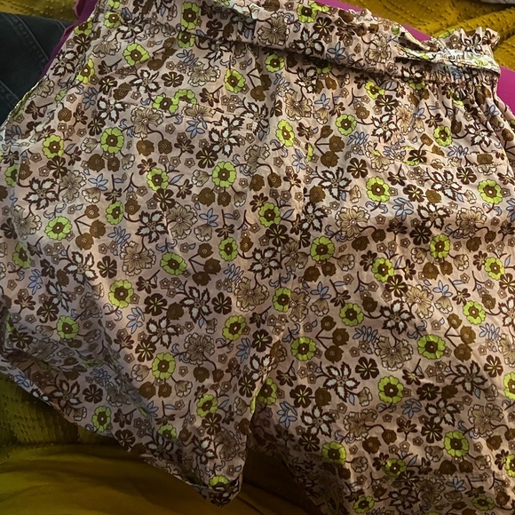 ⚪️⚪️Scotch & Soda 🥤 Madison Scotch Summer Edition paper bag flower 🌸 shorts - Picture 3 of 6